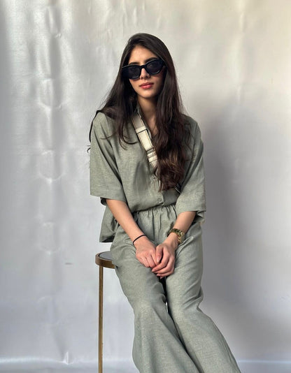 Green co ord set