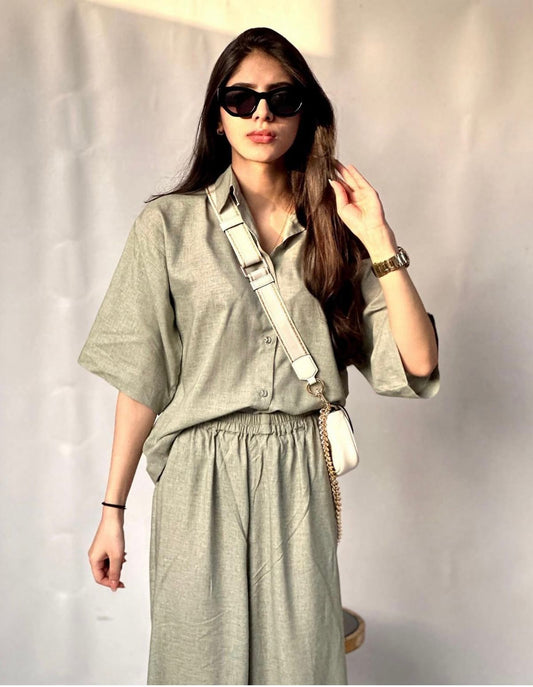 Green co ord set