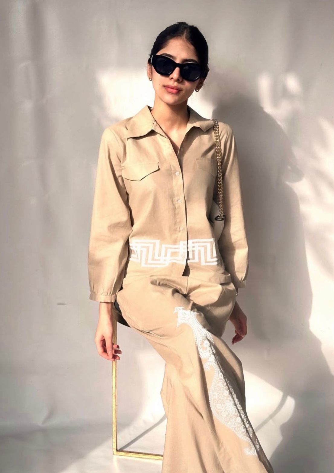 Beige co ord set