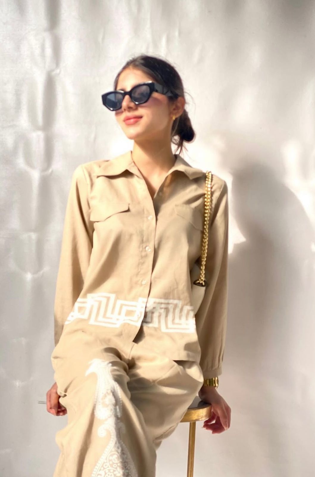 Beige co ord set