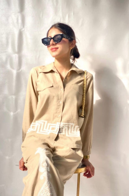 Beige co ord set