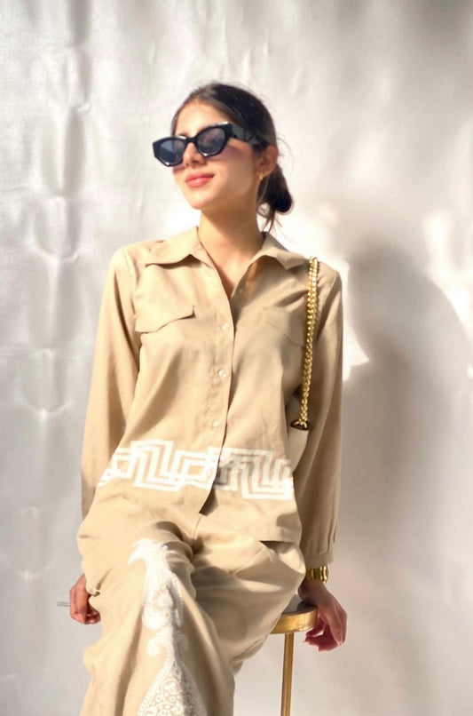 Beige co ord set