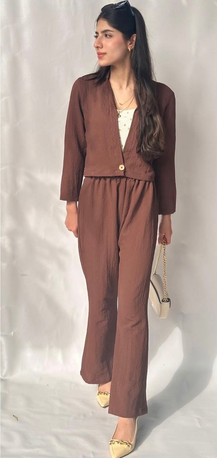 Brown co ord set