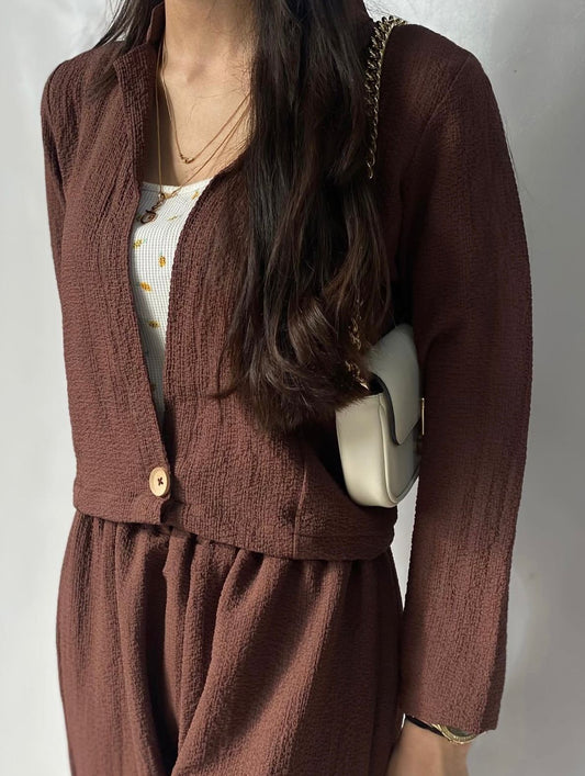 Brown co ord set